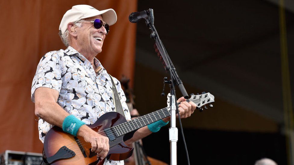 US singer-songwriter Jimmy Buffet