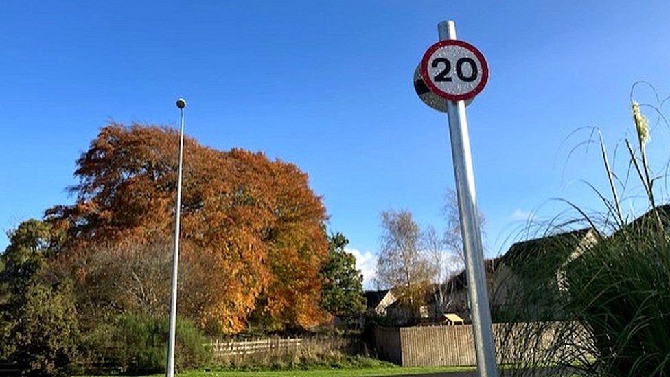 Twenty sign in Inverness