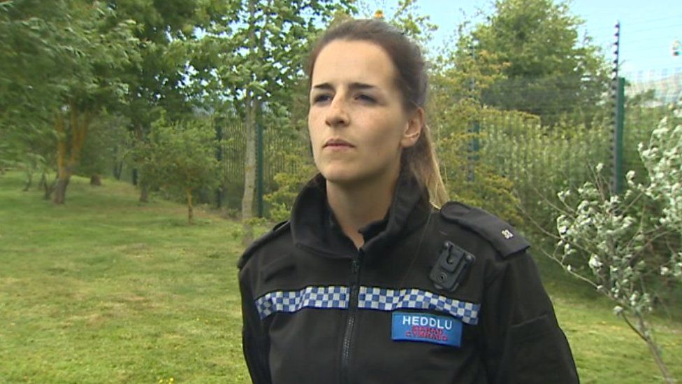 PC Esther Davies of Dyfed-Powys Police