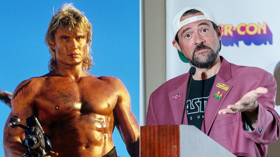 Dolph Lundgren as He-Man and Kevin Smith