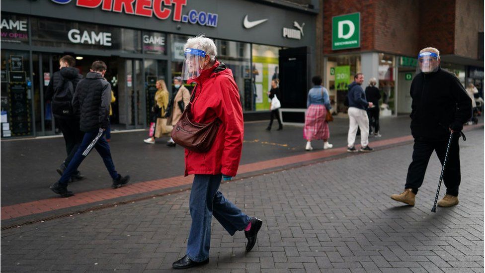 Shoppers in Middlesbrough