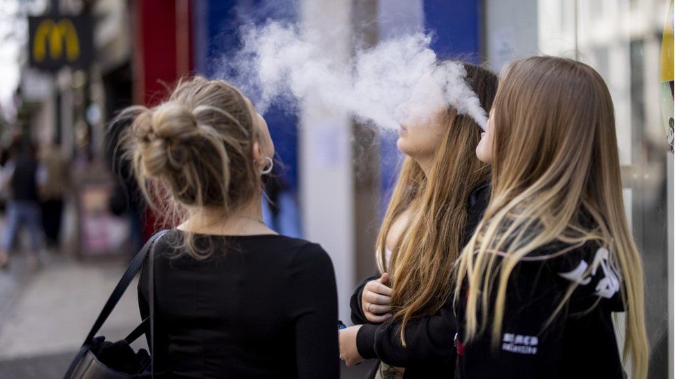 Disposable Vapes To Be Banned Using Devolved Powers Bbc News
