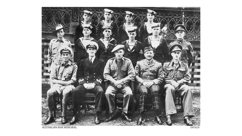 The men who carried out Operation Jaywick pose for a group photo