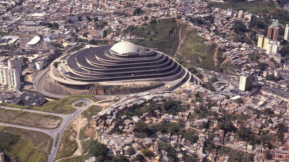 Vista aérea del Helicoide