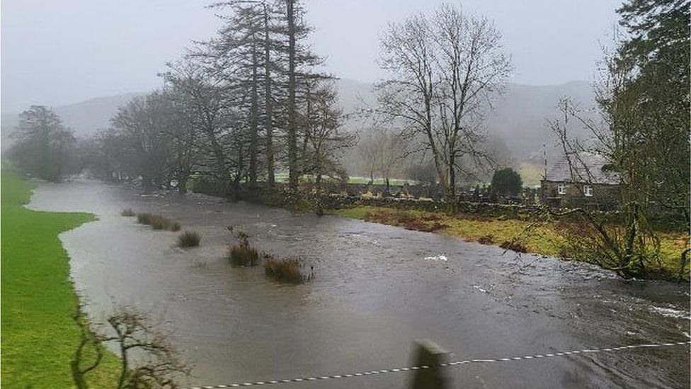 Flooding in Capel Curig