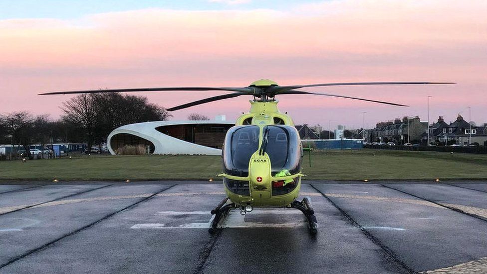 Scotland's Charity Air Ambulance helicopter