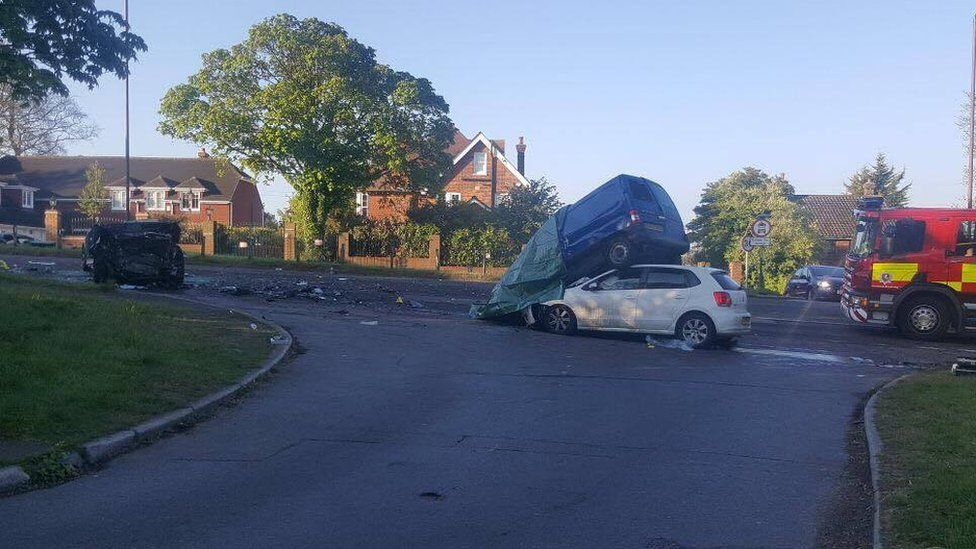 Farningham crash