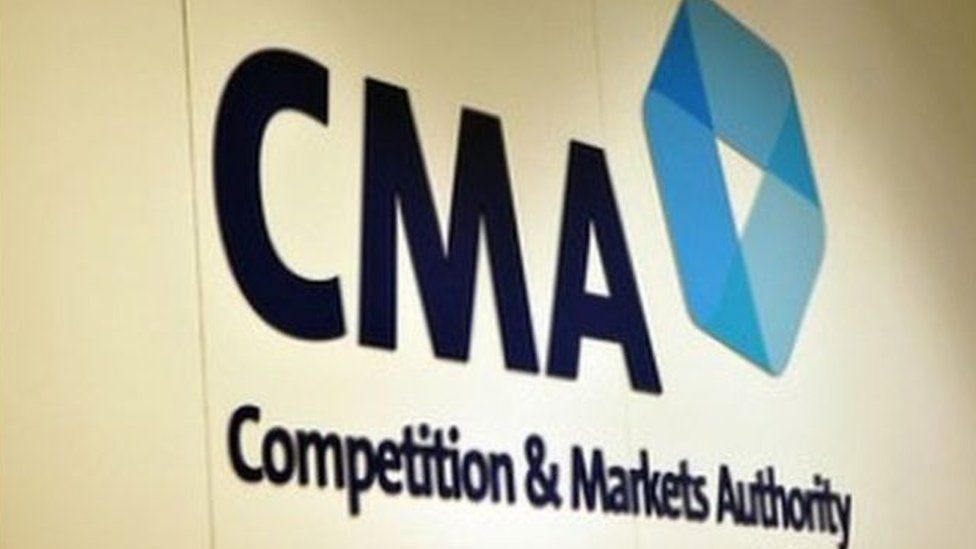 The Competition and Markets Authority sign