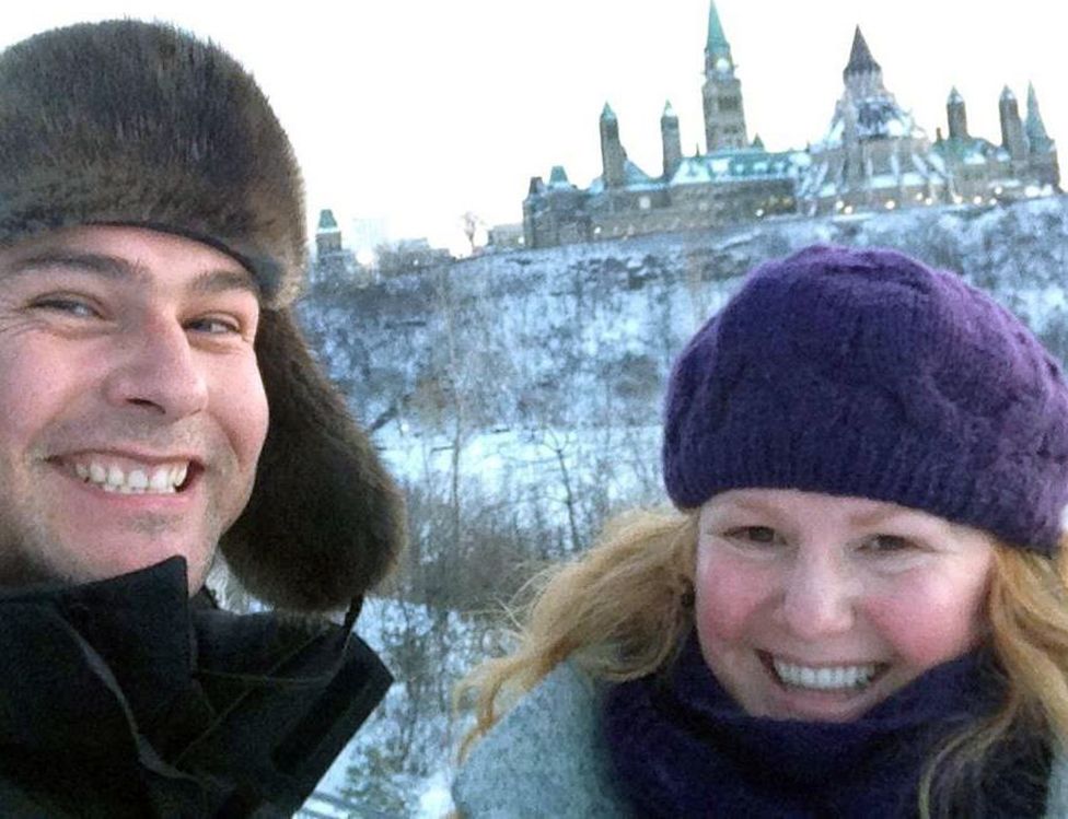 Jesse and Lucie, Parliament Hill, Ottawa, 2013