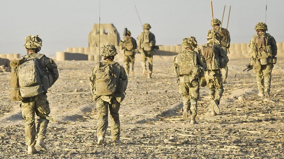 British soldiers in Helmand