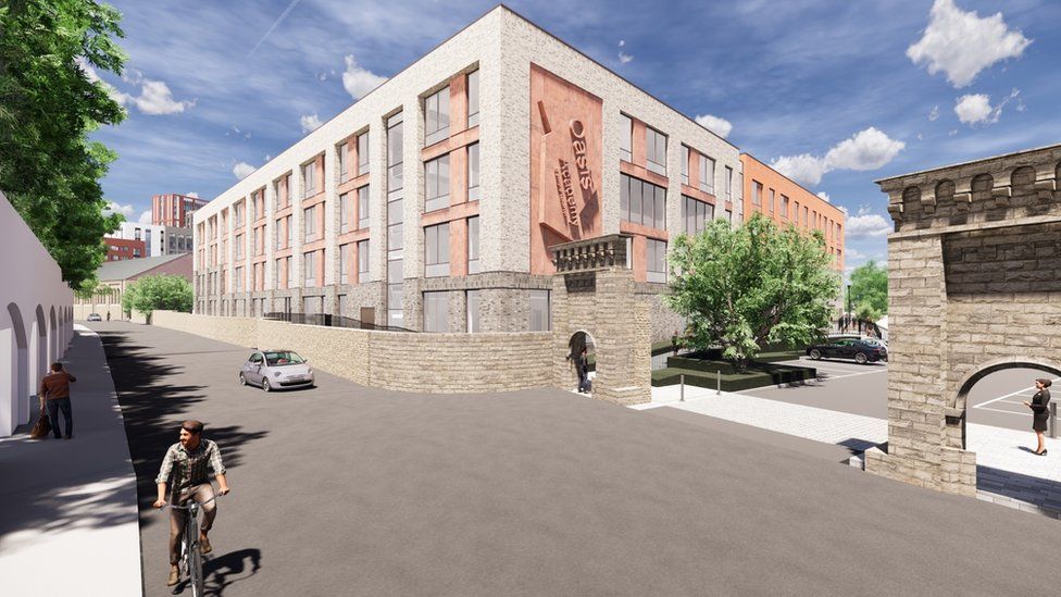 Plans for Oasis Academy Temple Quarter school in east Bristol