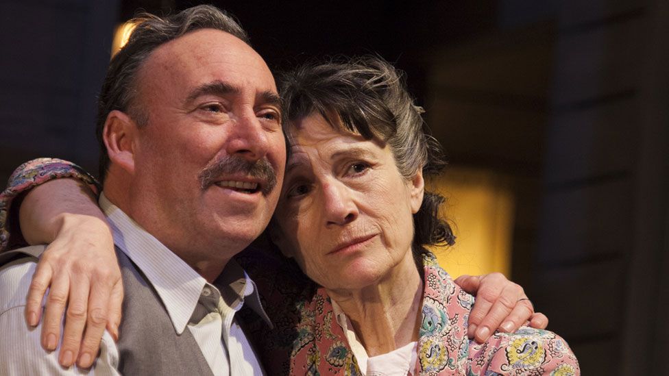 Sir Antony Sher and Dame Harriet Walter in Death of a Salesman