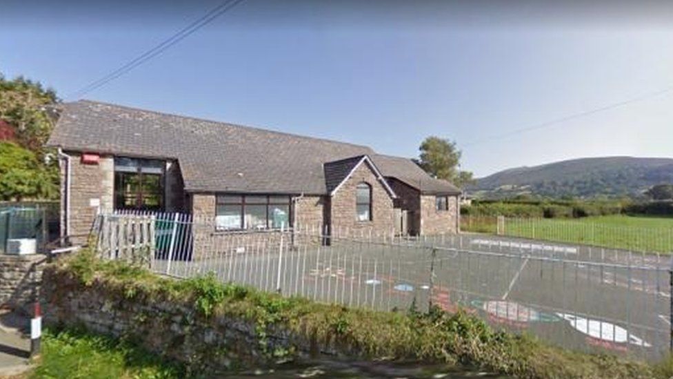 Llanbedr Church in Wales School in Crickhowell