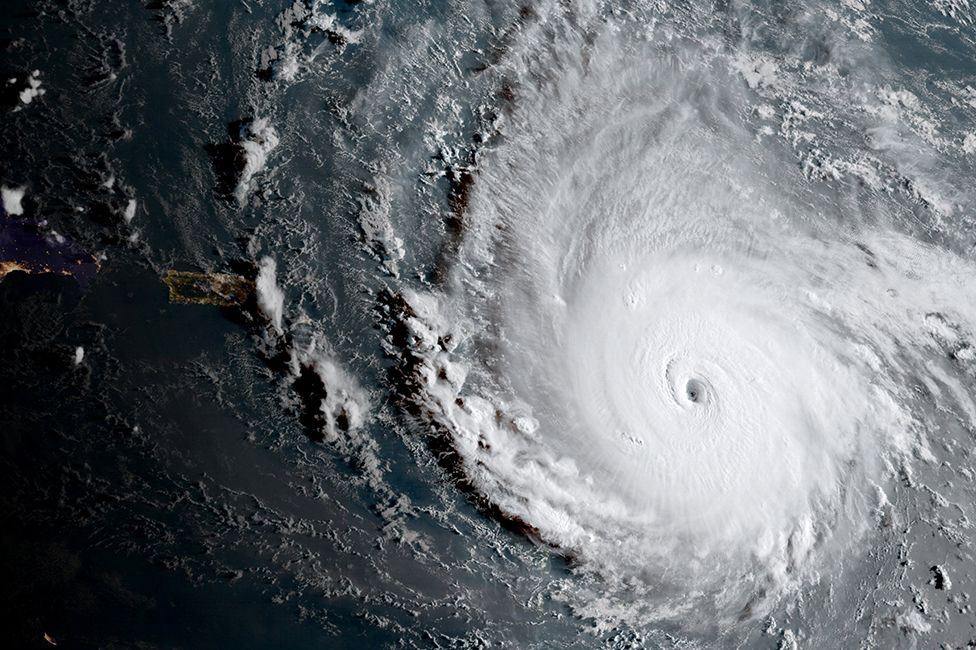 Hurricane Irma, a record Category 5 storm in September 2017
