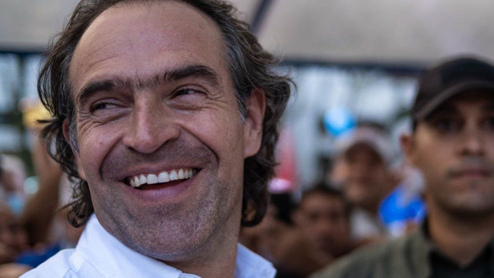 Presidential candidate Federico Gutierrez in Villavicencio - Meta, Colombia on May 5, 2022.