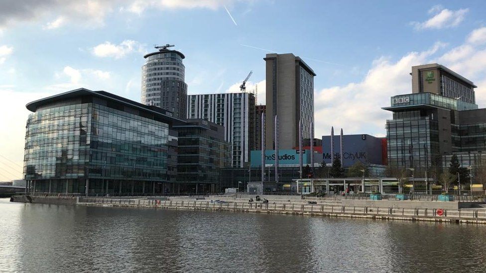 Salford City Council to create new Quays waterfront town centre BBC News