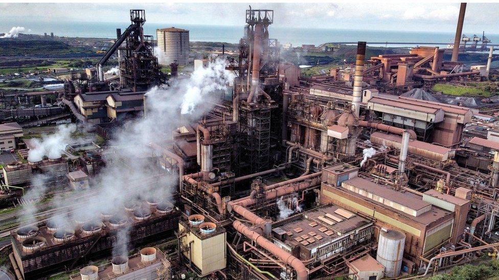 Port Talbot steel works