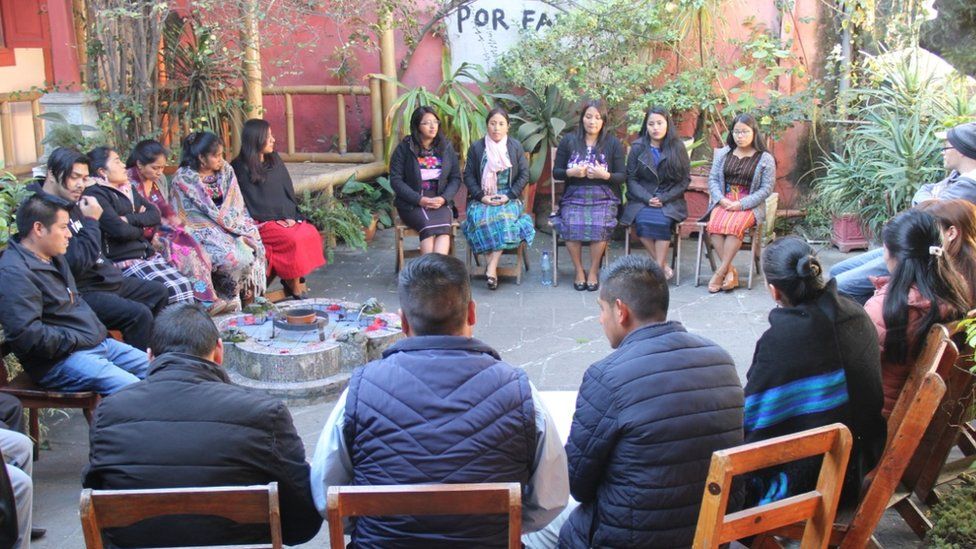 The group of translators meeting in Guatemala