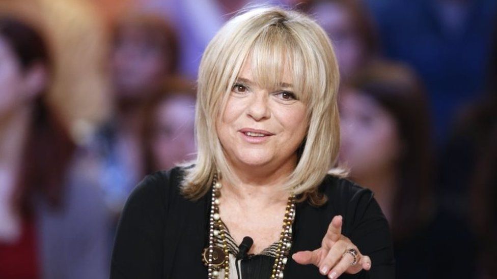 French singer France Gall pictured on 30 October 2012