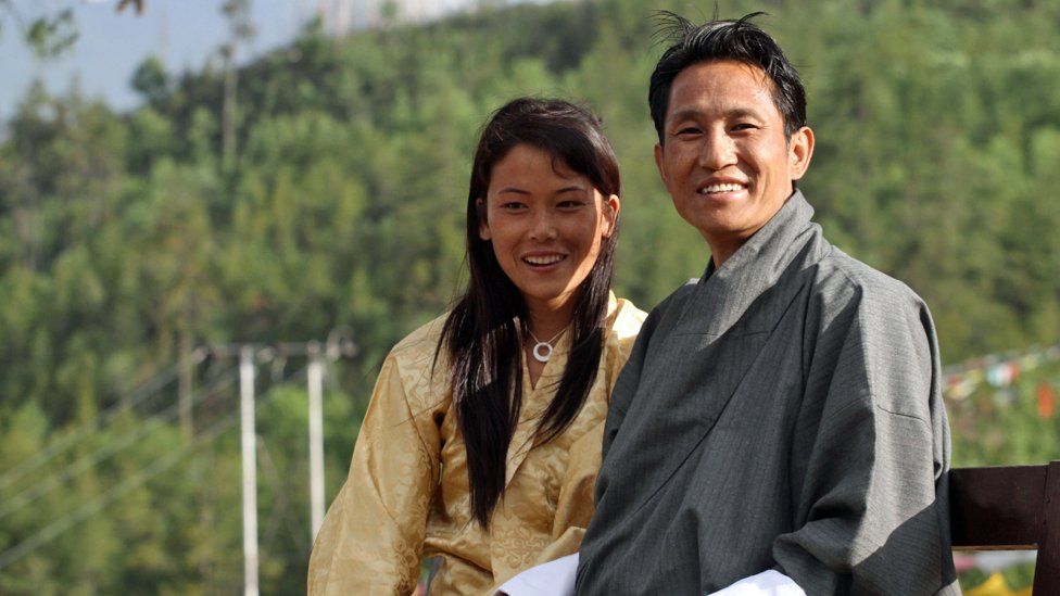 Wangda Dorje and Tshering Choden