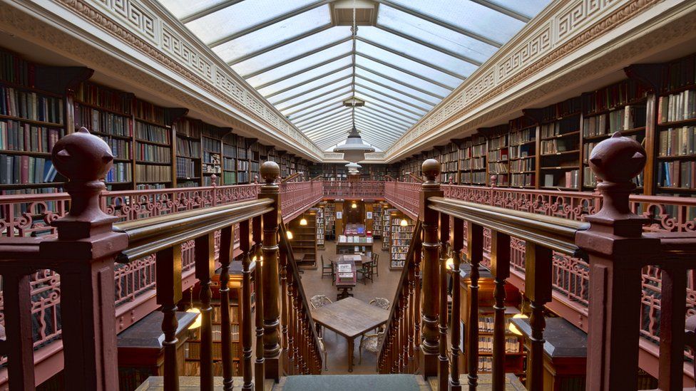 The Leeds Library - one of the oldest surviving subscription libraries in Britain