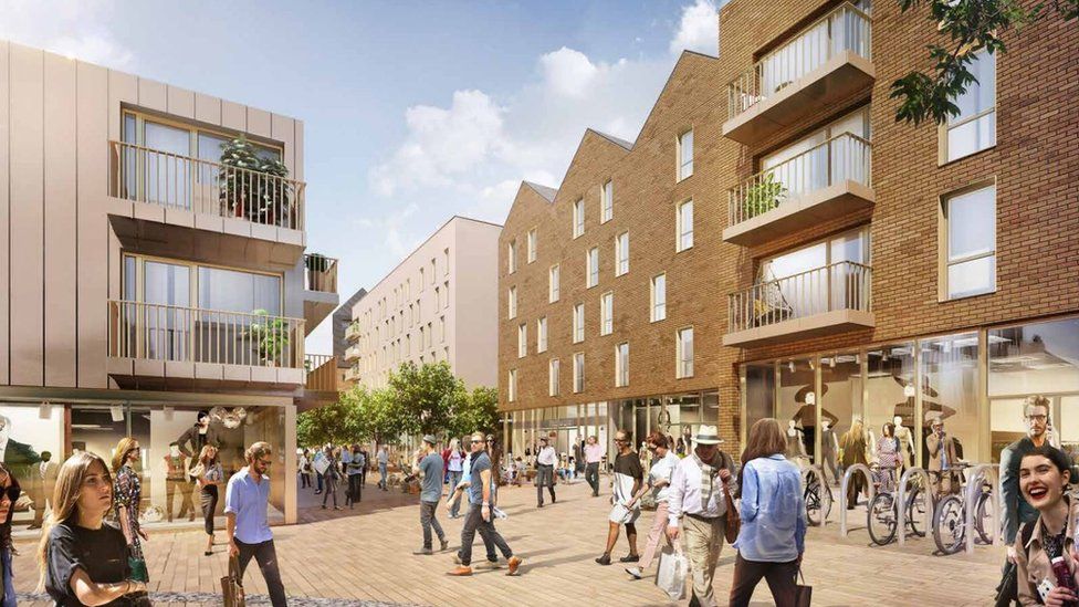 Botley West Way shopping centre plan approved BBC News