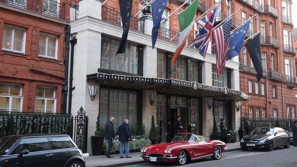 Claridge's Hotel in Mayfair
