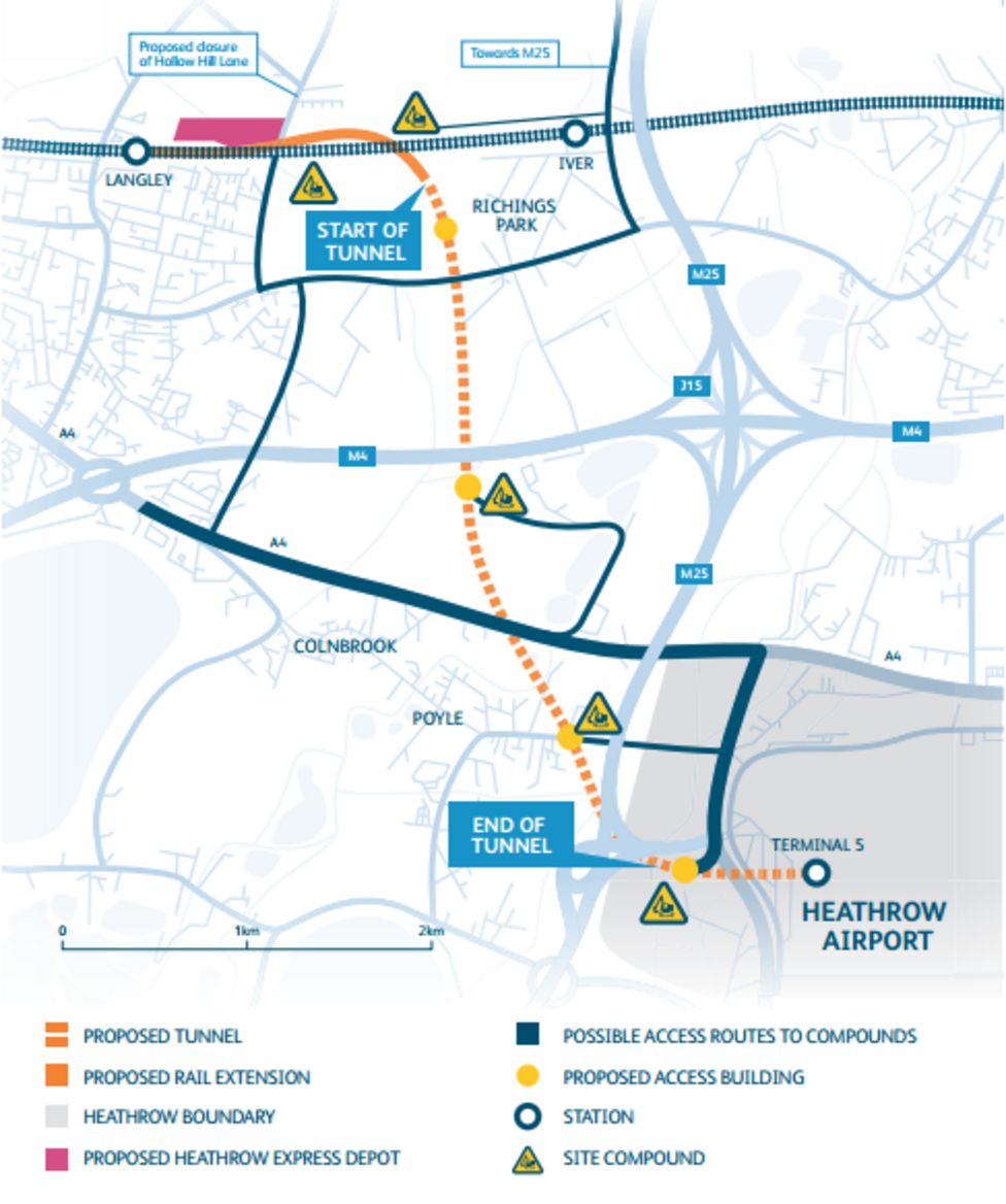 Heathrow's £500m rail tunnel consultation begins - BBC News