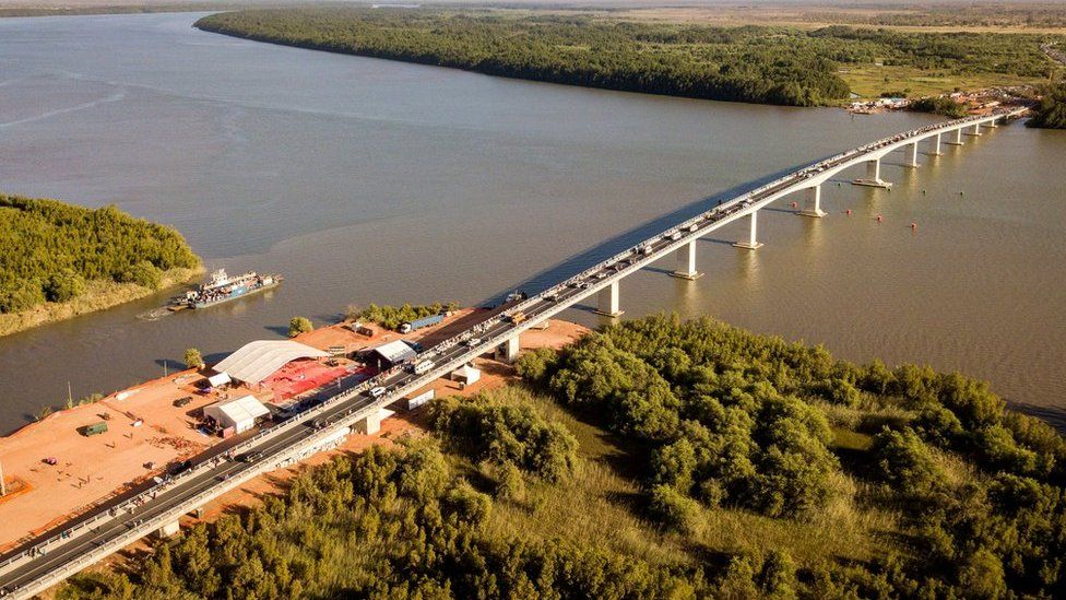 The Gambia River bridge set to end 'centuries' of trade chaos with