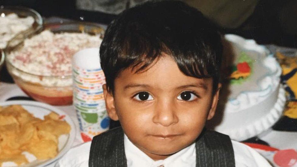 Sameer as a child
