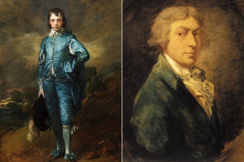 The Blue Boy and its artist Thomas Gainsborough