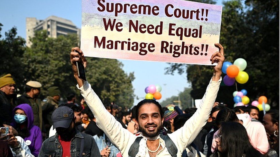 Supreme Court India Same Sex Marriage Case Tests Judges Bbc News 1101