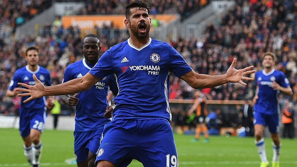 Chelsea player Diego Costa