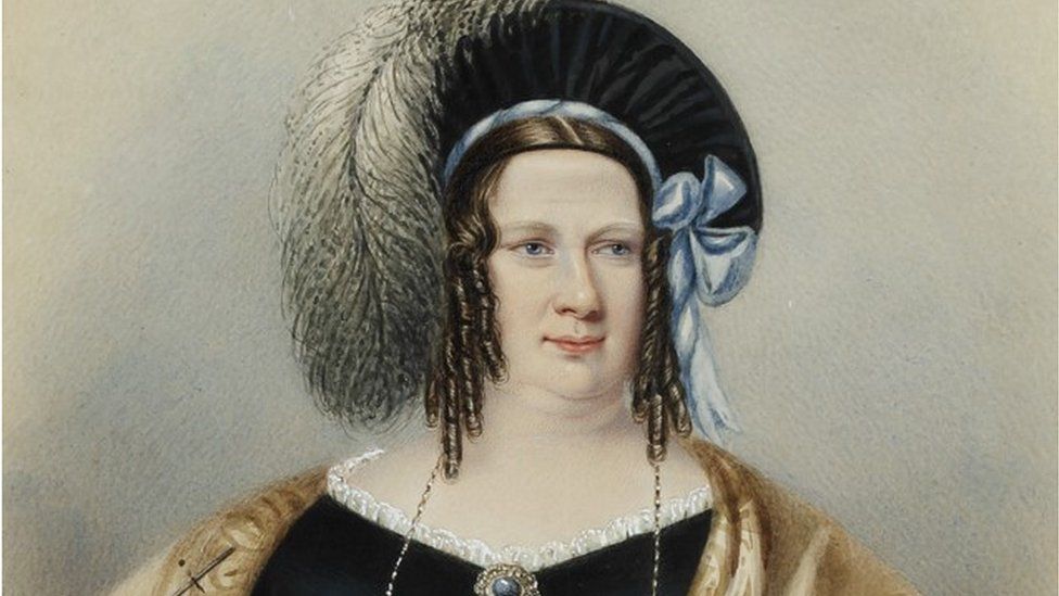 Sarah Biffin self-portrait 1842