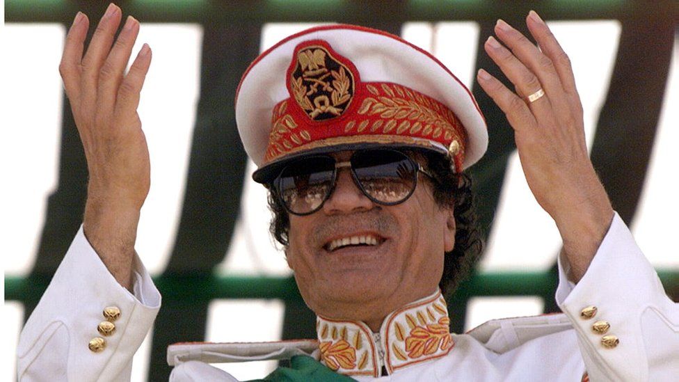 Libyens Oberst Gaddafi