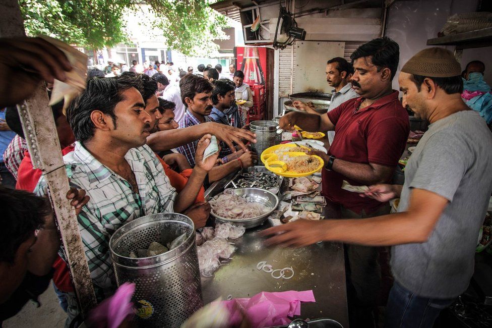 Biriyani is an extremely popular street food