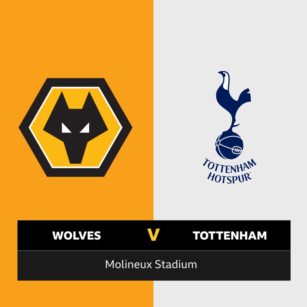 Follow Wolves v Tottenham live BBC Sport