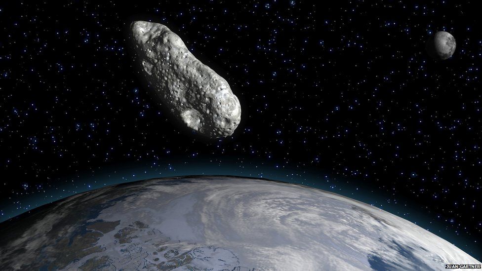 Asteroid 2023 DZ2 Huge space rock to fly between Earth and the Moon