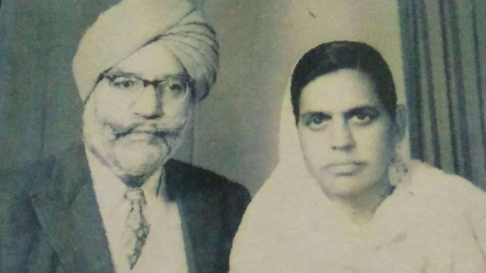Bhagwan Singh Maini and Pritam Kaur