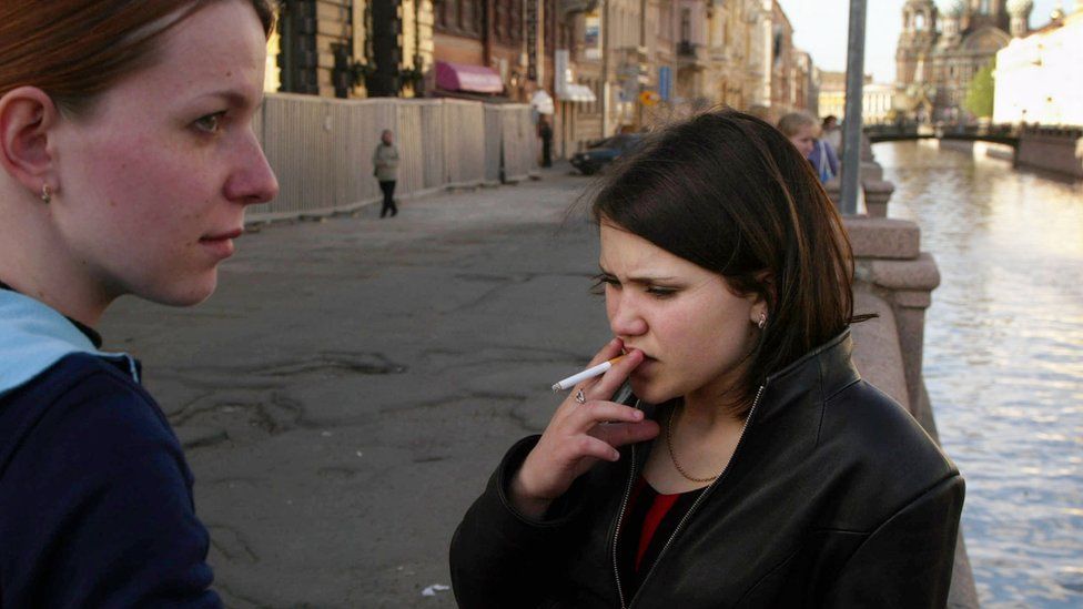 Russian smoking