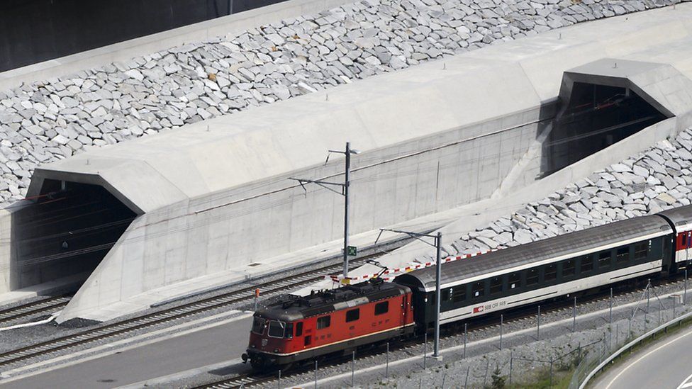 The Gotthard Base Tunnel GBT became the world's longest railway tunnel when it opened in June 2016