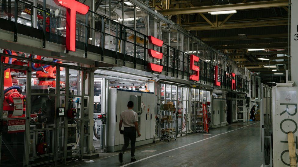 Tesla factory Fremont California
