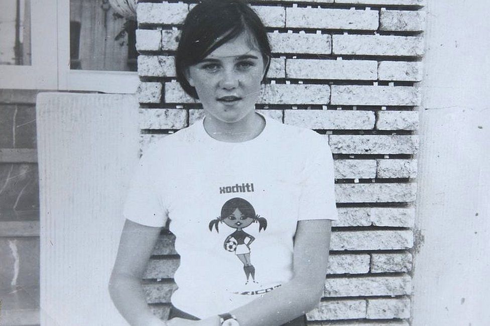 Leah Caleb in 1971