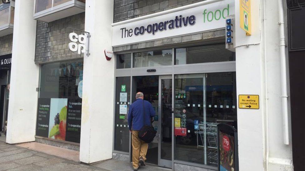 Coop fined for wet floor slip death in Truro shop BBC News