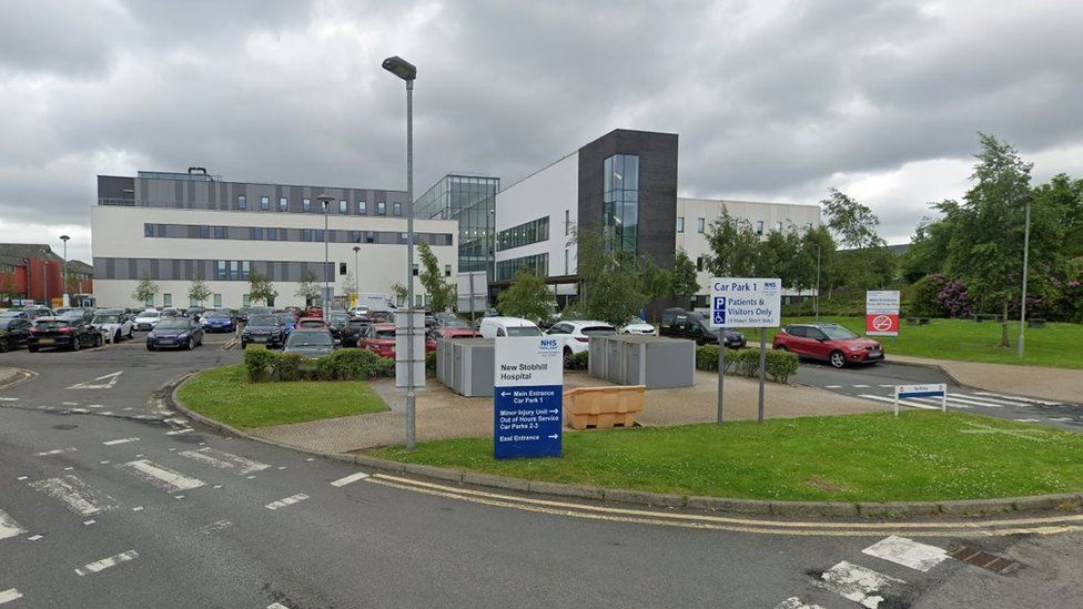 Man missing from Stobhill Hospital traced 'safe and well' - BBC News