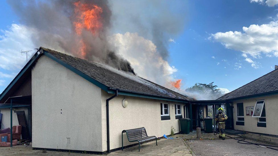 Frinton-on-Sea former care home fire started deliberately say crews ...