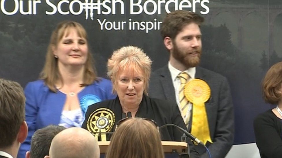 Christine Grahame won the final constituency seat for the SNP