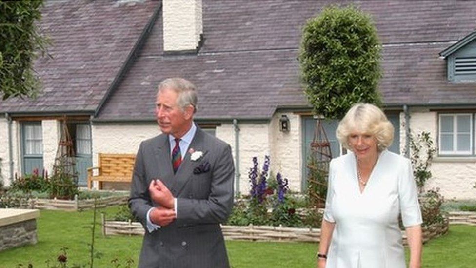 The royal couple - pictured in 2009