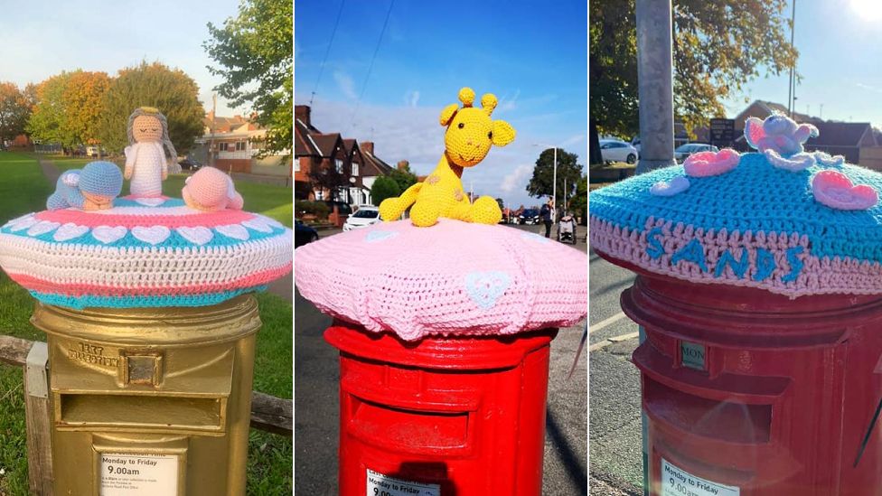 Postbox toppers to support Baby Loss Awareness Week