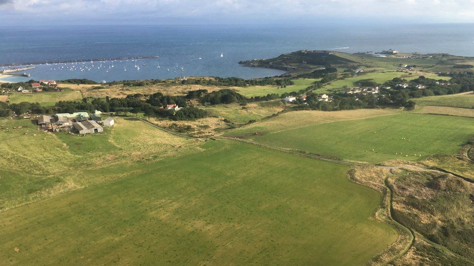 Alderney aerial